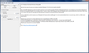 Open BDV Notepad screen shot in a separate window