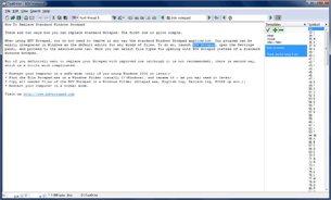 Open BDV Notepad screen shot in a separate window