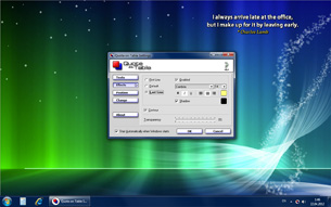 Open Quote on Table screen shot in a separate window